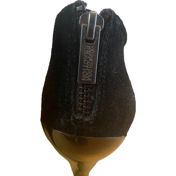 Kenneth Cole reaction suede Joni arc heeled booties - Picture 4 of 14